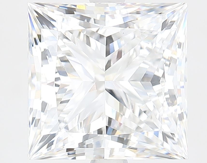 Lab-Grown Princess Diamond - 4.5 Carats, F Color, VS1 Clarity - Certified by IGI - Report Number: LG621493867