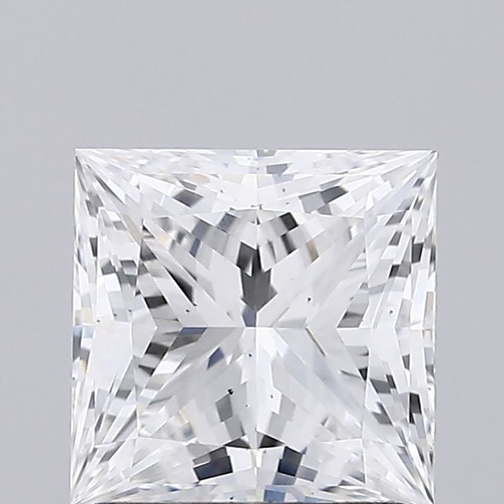 Lab-Grown Princess Diamond - 1.45 Carats, F Color, VS2 Clarity - Certified by IGI - Report Number: LG601390214