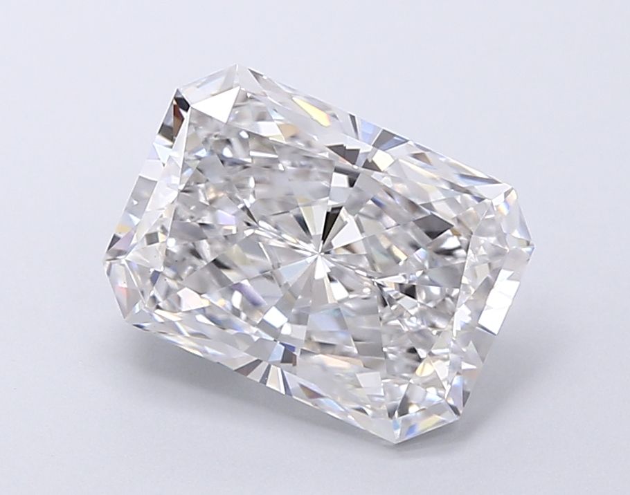 Lab-Grown Radiant Diamond - 3.52 Carats, F Color, VS1 Clarity - Certified by IGI - Report Number: LG678507044