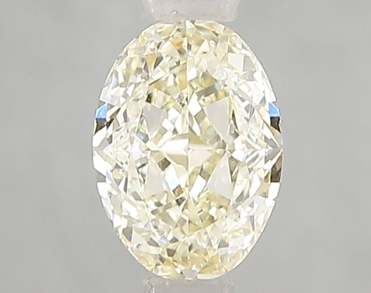 Lab-Grown Oval Diamond - 1.1 Carats, Fancy Yellow Color, VVS2 Clarity - Certified by IGI - Report Number: LG666432613