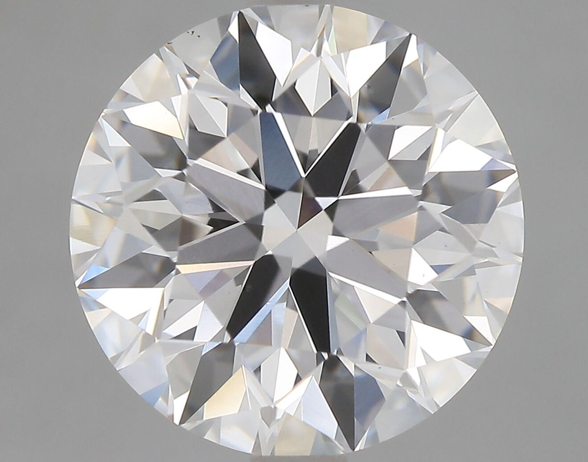 Lab-Grown Round Diamond - 3.59 Carats, F Color, VS2 Clarity - Certified by IGI - Report Number: LG621424059