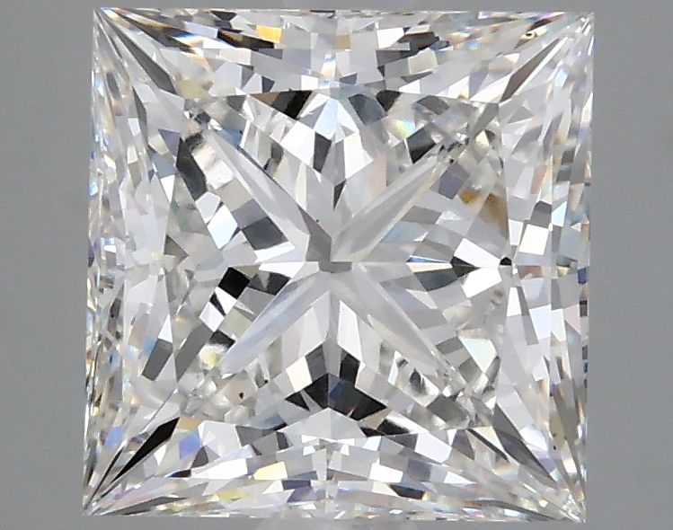 Lab-Grown Princess Diamond - 3.53 Carats, E Color, VS1 Clarity - Certified by IGI - Report Number: LG633426523