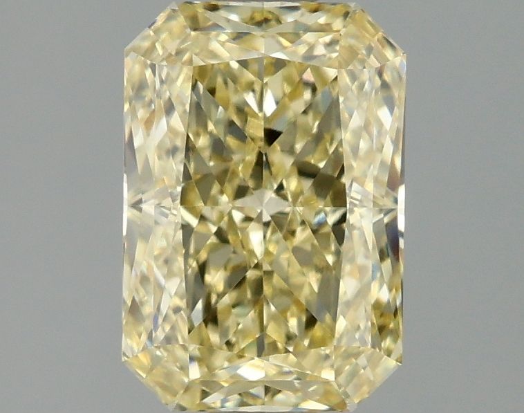Lab-Grown Radiant Diamond - 1.96 Carats, Fancy Intense Yellow Color, VVS1 Clarity - Certified by IGI - Report Number: LG681558770
