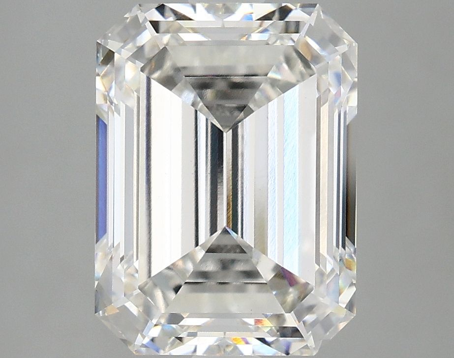 Lab-Grown Emerald Diamond - 4.08 Carats, F Color, VVS2 Clarity - Certified by IGI - Report Number: LG669410337