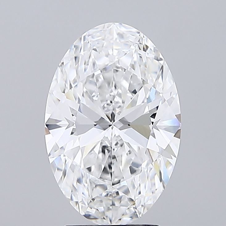 Lab-Grown Oval Diamond - 3.52 Carats, D Color, VVS2 Clarity - Certified by IGI - Report Number: LG652477519