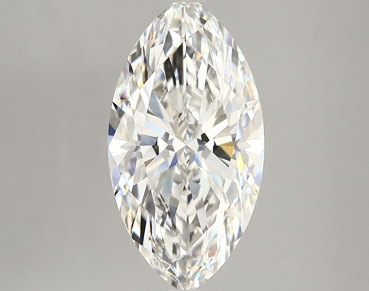 Lab-Grown Marquise Diamond - 3.48 Carats, F Color, VS1 Clarity - Certified by IGI - Report Number: LG678504989