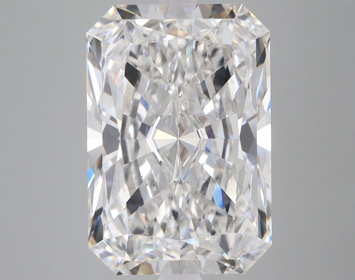 Lab-Grown Radiant Diamond - 7.53 Carats, F Color, VS2 Clarity - Certified by IGI - Report Number: LG577395253