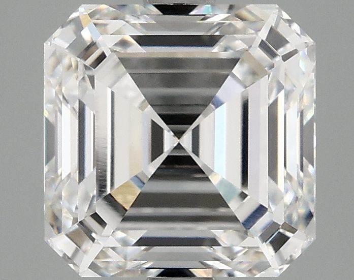 Lab-Grown Asscher Diamond - 3.04 Carats, E Color, VVS2 Clarity - Certified by IGI - Report Number: LG687552698