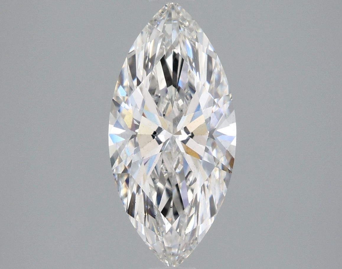 Lab-Grown Marquise Diamond - 1.97 Carats, F Color, VS2 Clarity - Certified by IGI - Report Number: LG655462477