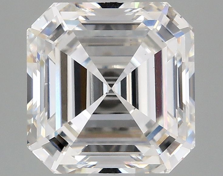 Lab-Grown Asscher Diamond - 3.06 Carats, F Color, VS1 Clarity - Certified by IGI - Report Number: LG678590700