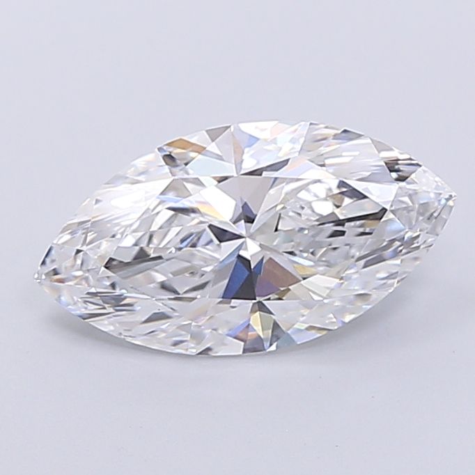 Lab-Grown Marquise Diamond - 2.5 Carats, D Color, VVS1 Clarity - Certified by IGI - Report Number: LG713530836