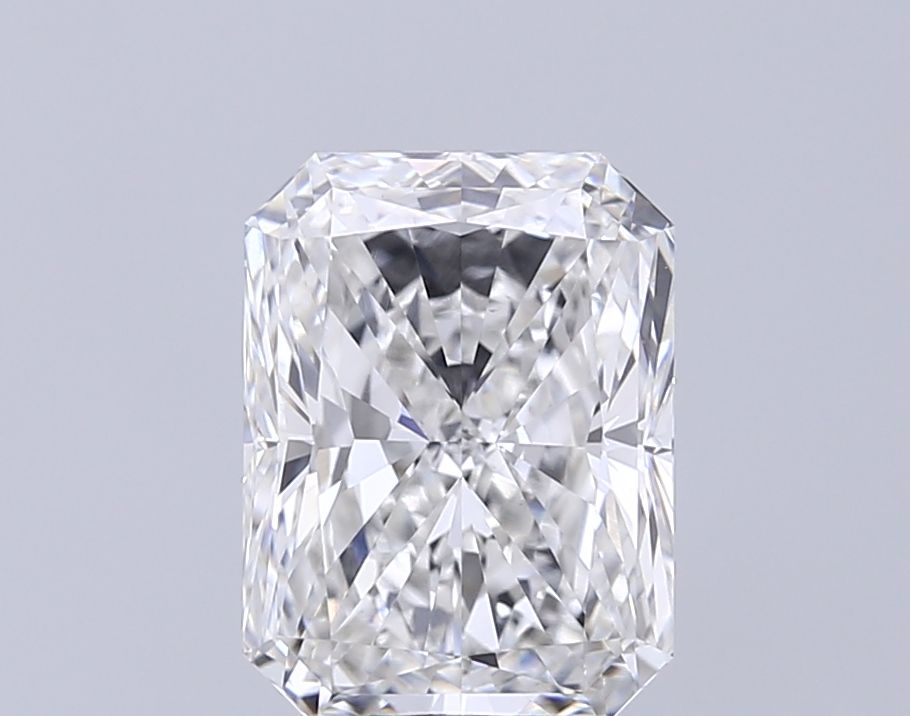 Lab-Grown Radiant Diamond - 3.5 Carats, F Color, VS1 Clarity - Certified by IGI - Report Number: LG673410386