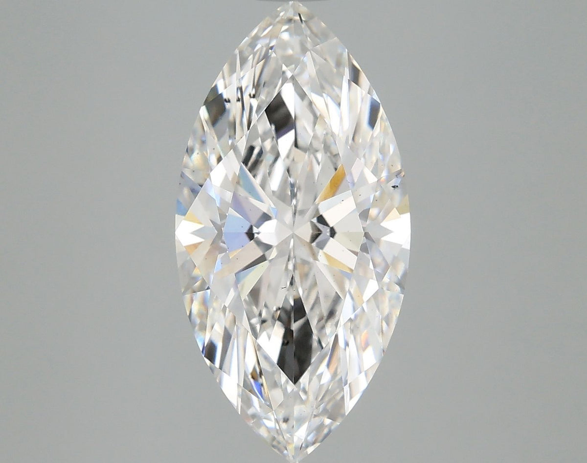 Lab-Grown Marquise Diamond - 4.07 Carats, E Color, VS2 Clarity - Certified by IGI - Report Number: LG671488026