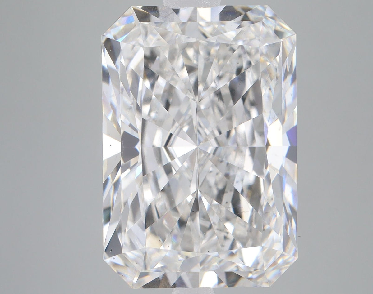 Lab-Grown Radiant Diamond - 8.14 Carats, F Color, VS2 Clarity - Certified by IGI - Report Number: LG582379181