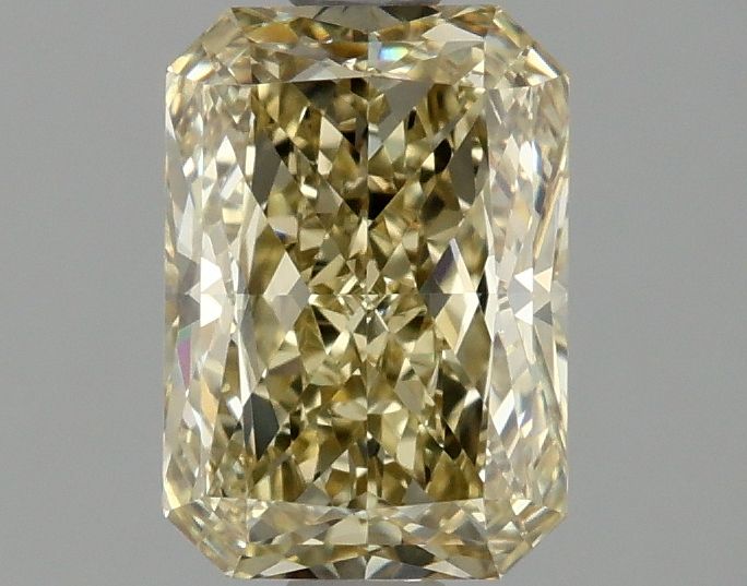 Lab-Grown Radiant Diamond - 1.56 Carats, Fancy Intense Yellow Color, VVS1 Clarity - Certified by IGI - Report Number: LG677549826