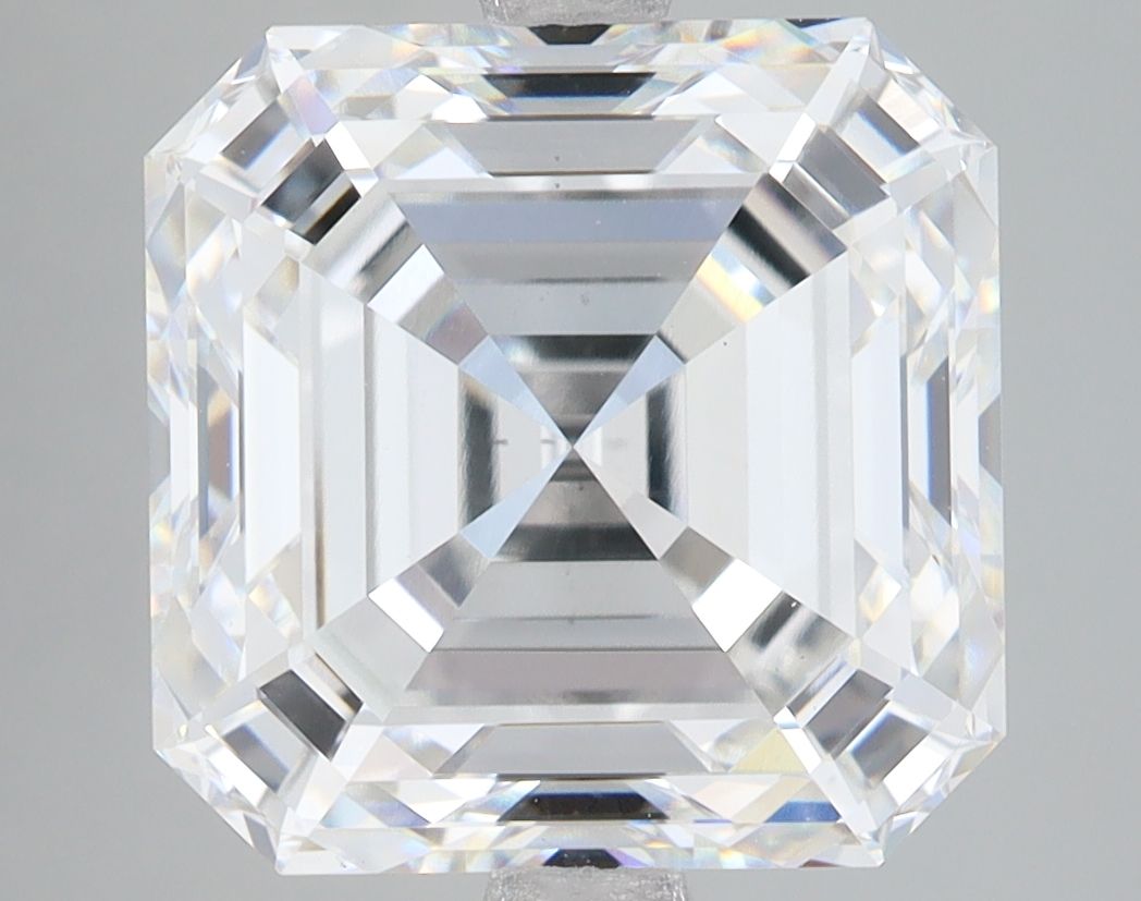Lab-Grown Asscher Diamond - 7.44 Carats, F Color, VS1 Clarity - Certified by IGI - Report Number: LG707520195