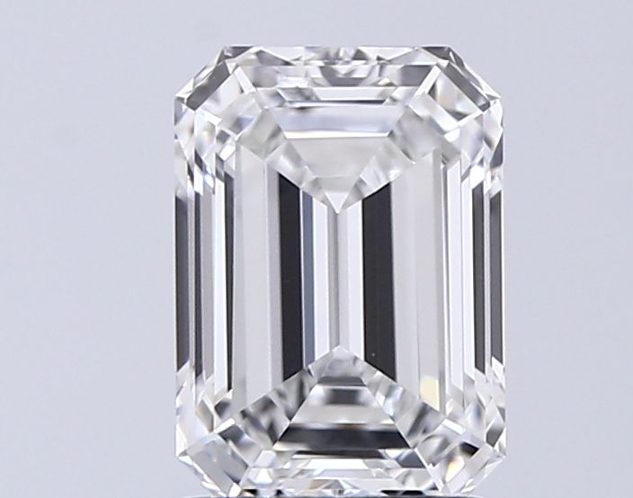 Lab-Grown Emerald Diamond - 1.46 Carats, E Color, VVS2 Clarity - Certified by IGI - Report Number: LG677538679
