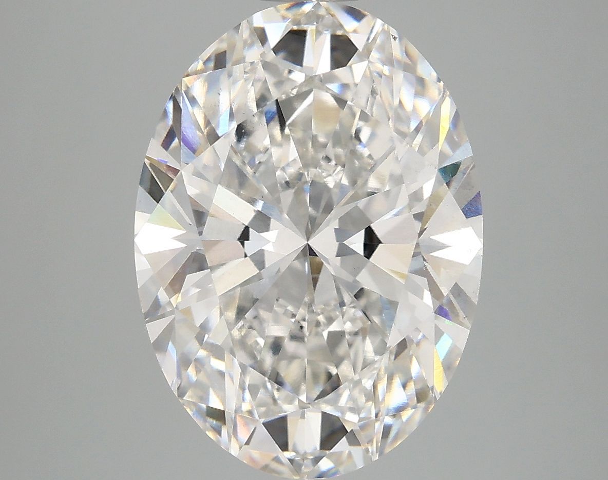 Lab-Grown Oval Diamond - 5.1 Carats, F Color, VS2 Clarity - Certified by IGI - Report Number: LG689554853