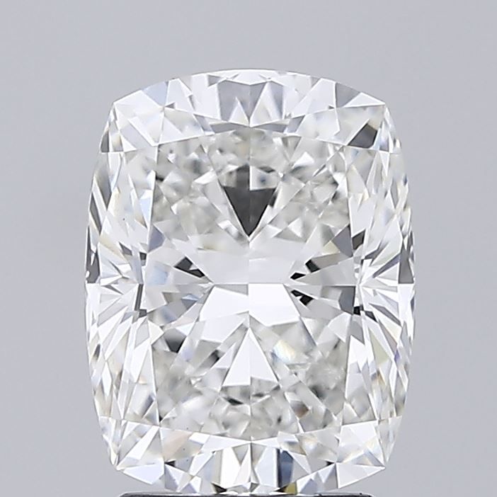 Lab-Grown Cushion Diamond - 2.52 Carats, F Color, VVS2 Clarity - Certified by IGI - Report Number: LG680535568