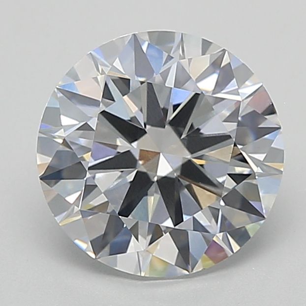 Lab-Grown Round Diamond - 3.0 Carats, E Color, VVS2 Clarity - Certified by IGI - Report Number: LG681577450