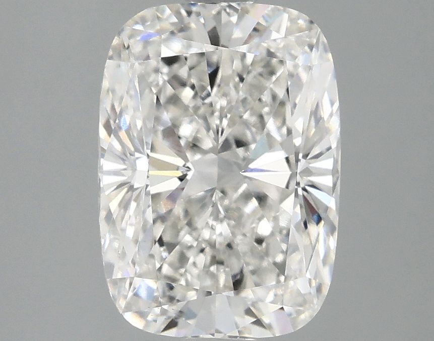 Lab-Grown Cushion Diamond - 2.56 Carats, F Color, VS2 Clarity - Certified by IGI - Report Number: LG695523877