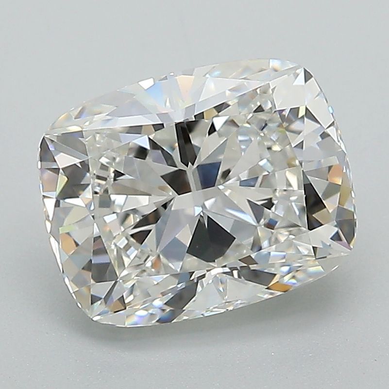 Lab-Grown Cushion Diamond - 2.46 Carats, F Color, VVS2 Clarity - Certified by IGI - Report Number: LG668429591