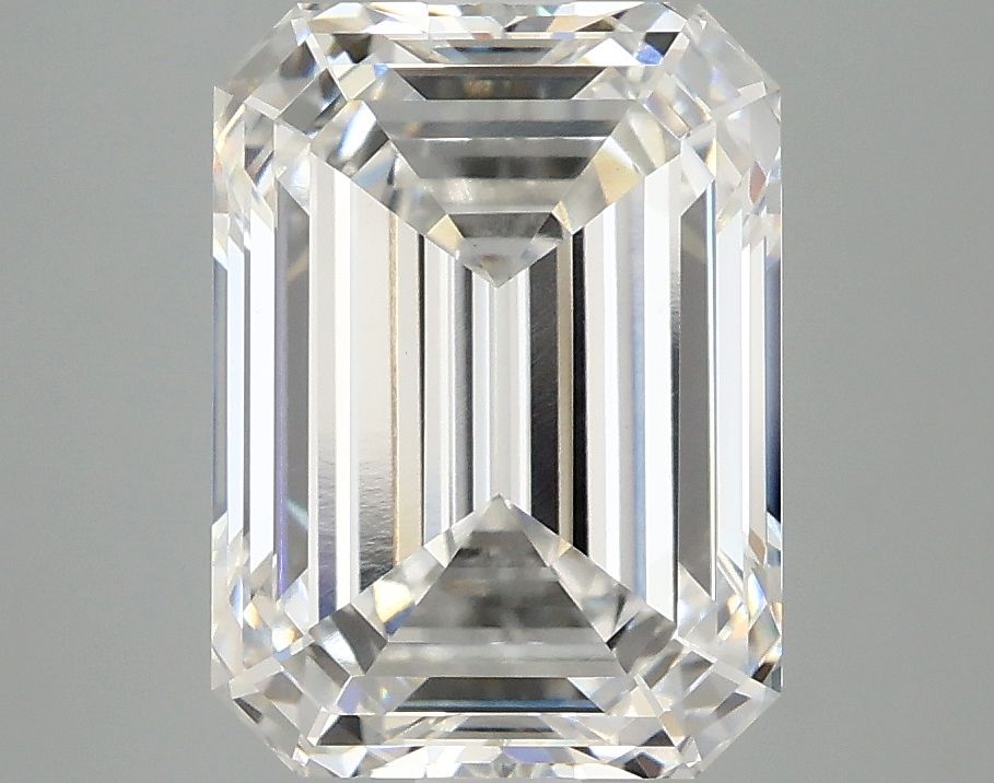 Lab-Grown Emerald Diamond - 4.06 Carats, F Color, VVS2 Clarity - Certified by IGI - Report Number: LG690525801
