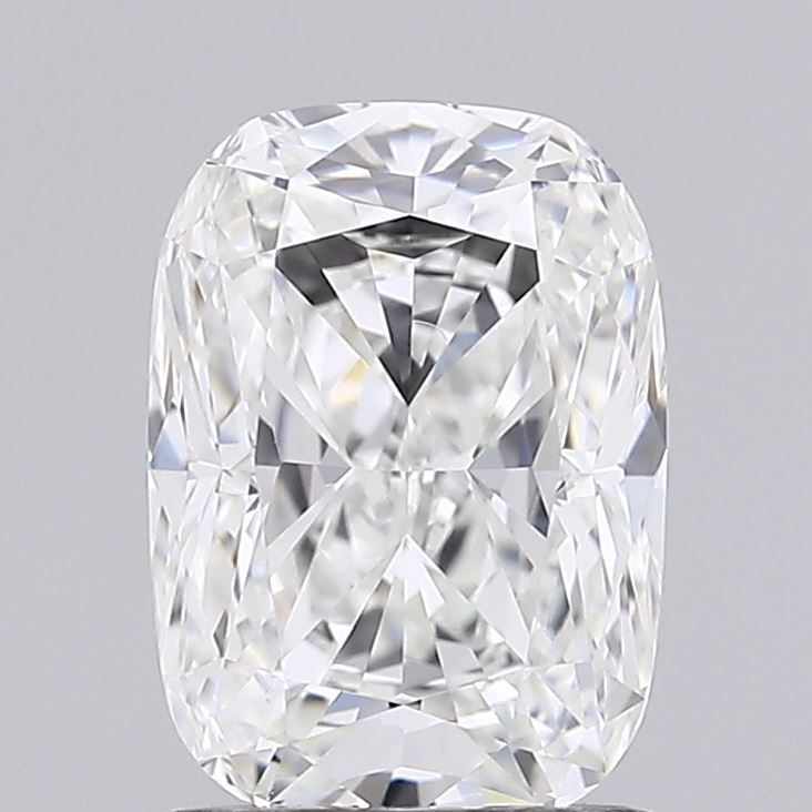 Lab-Grown Cushion Diamond - 1.5 Carats, F Color, VVS2 Clarity - Certified by IGI - Report Number: LG678569319