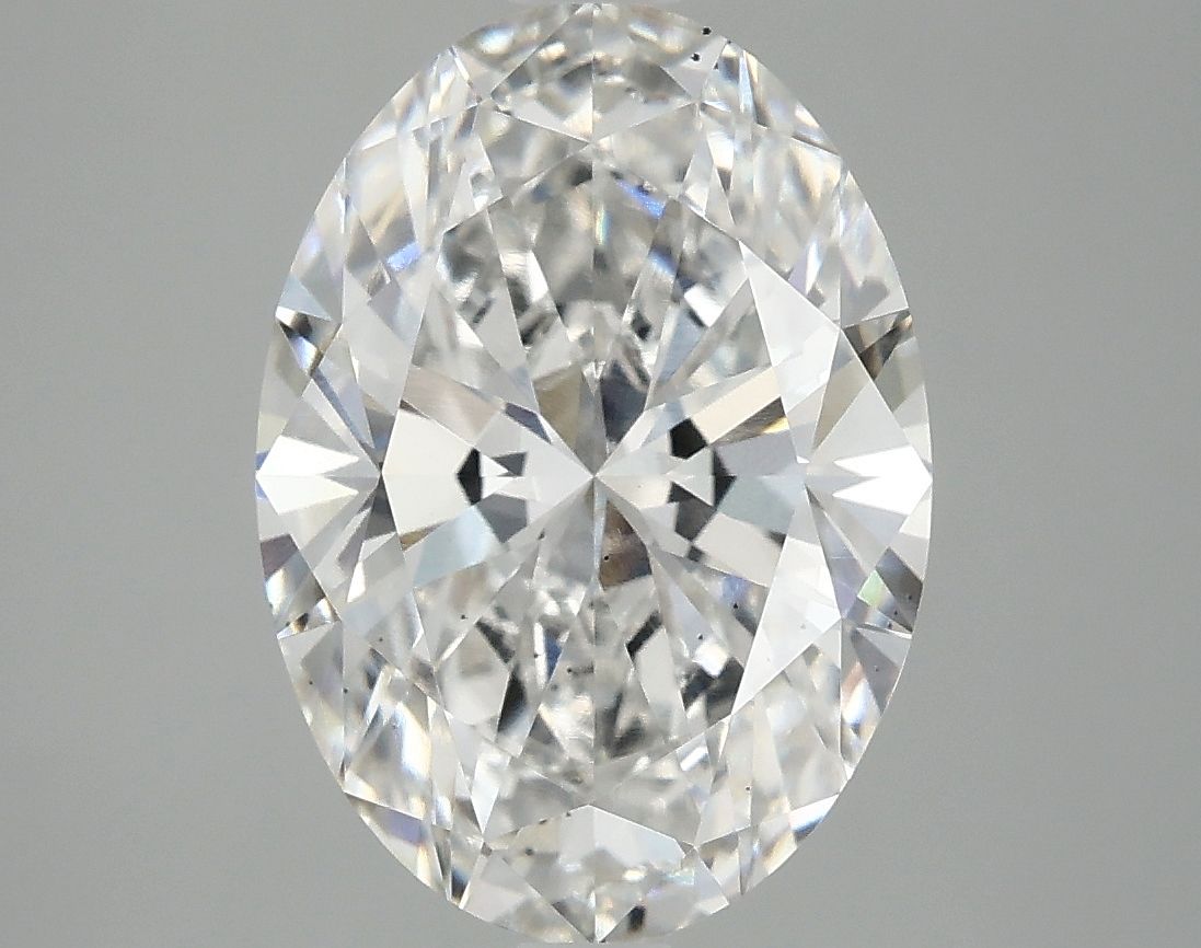 Lab-Grown Oval Diamond - 3.96 Carats, F Color, VS2 Clarity - Certified by IGI - Report Number: LG690501562