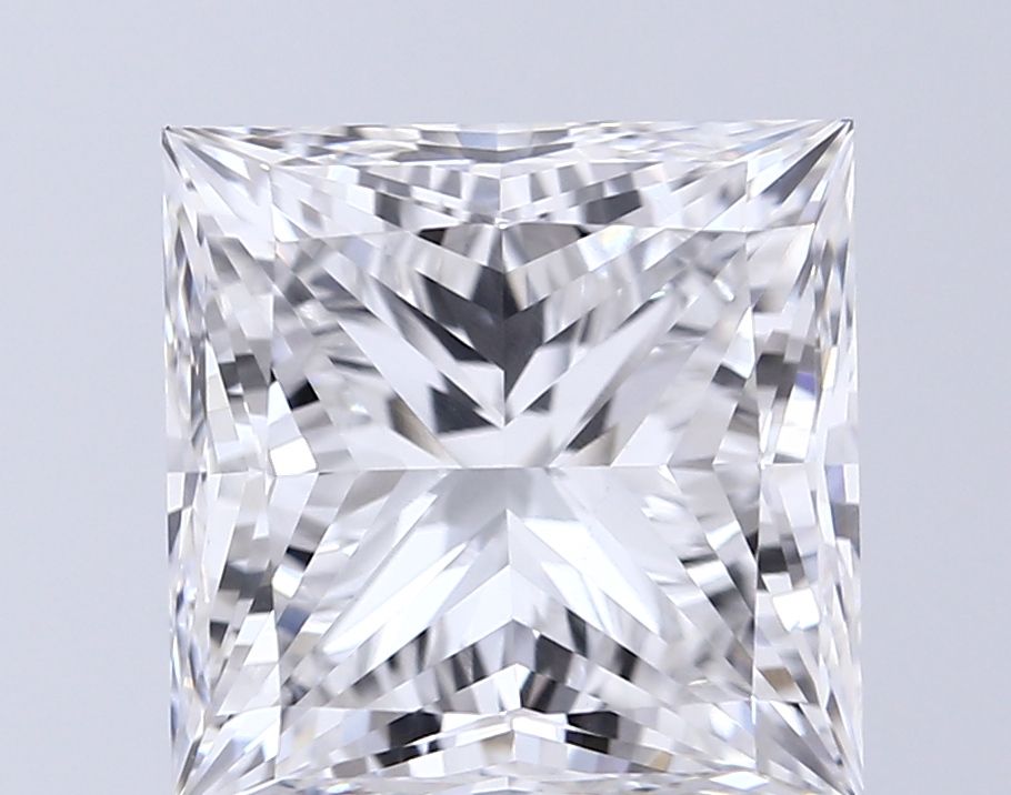 Lab-Grown Princess Diamond - 5.31 Carats, E Color, VS1 Clarity - Certified by IGI - Report Number: LG677566626