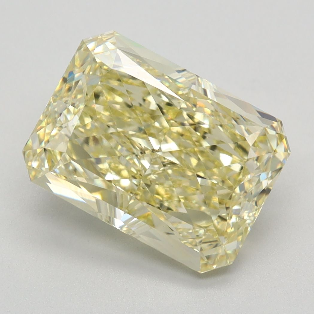 Lab-Grown Radiant Diamond - 3.56 Carats, Fancy Intense Yellow Color, VS1 Clarity - Certified by IGI - Report Number: LG623496610