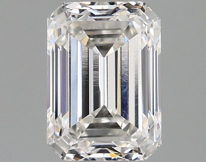 Lab-Grown Emerald Diamond - 0.98 Carats, F Color, VVS2 Clarity - Certified by IGI - Report Number: LG685556229
