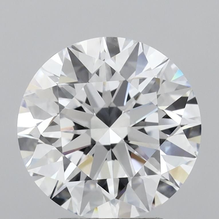 Lab-Grown Round Diamond - 3.45 Carats, F Color, VVS1 Clarity - Certified by IGI - Report Number: LG628420865