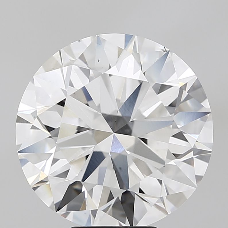 Lab-Grown Round Diamond - 7.01 Carats, F Color, VS2 Clarity - Certified by IGI - Report Number: LG675534051