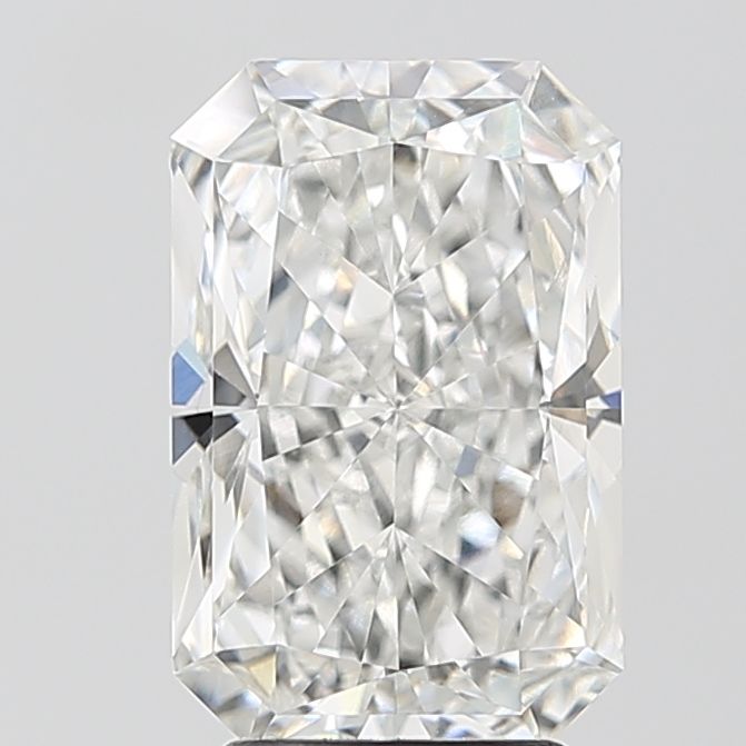 Lab-Grown Radiant Diamond - 3.5 Carats, F Color, VVS2 Clarity - Certified by IGI - Report Number: LG683549847