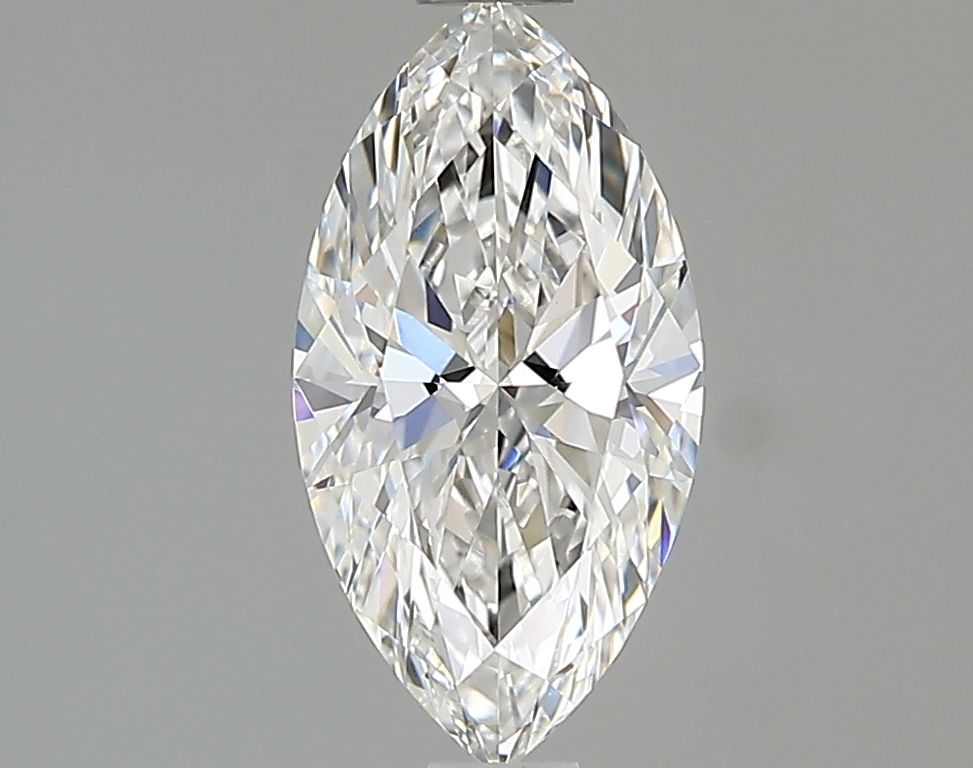 Lab-Grown Marquise Diamond - 1.0 Carats, F Color, VVS2 Clarity - Certified by IGI - Report Number: LG655455962