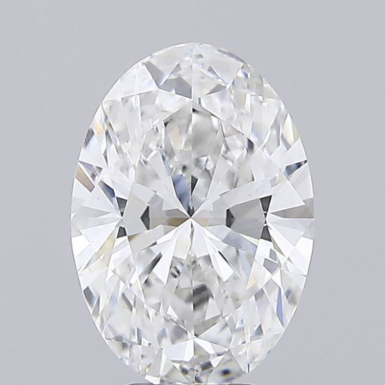 Lab-Grown Oval Diamond - 3.04 Carats, F Color, VS1 Clarity - Certified by IGI - Report Number: LG717514577