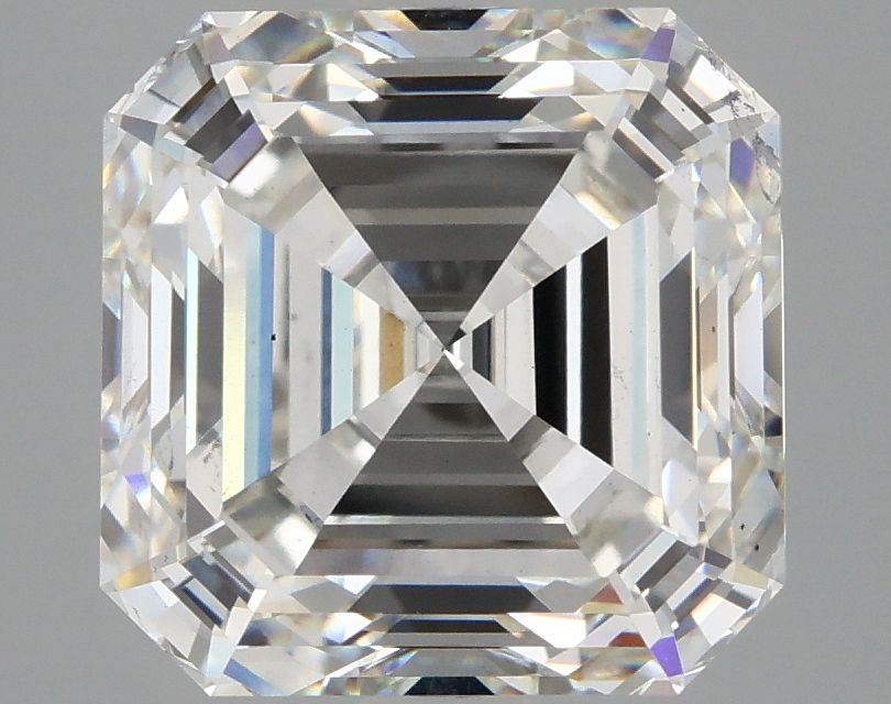 Lab-Grown Asscher Diamond - 5.08 Carats, F Color, VS2 Clarity - Certified by IGI - Report Number: LG667434364