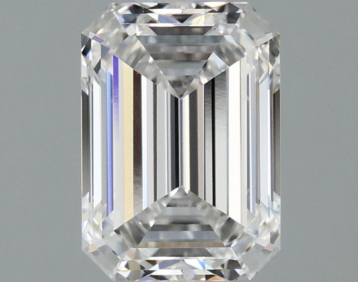 Lab-Grown Emerald Diamond - 0.97 Carats, E Color, VVS2 Clarity - Certified by IGI - Report Number: LG654483552