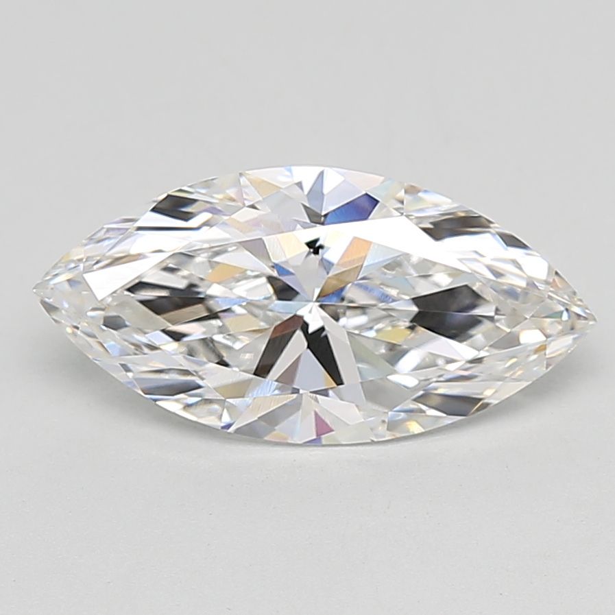 Lab-Grown Marquise Diamond - 3.04 Carats, F Color, VVS2 Clarity - Certified by IGI - Report Number: LG654414190
