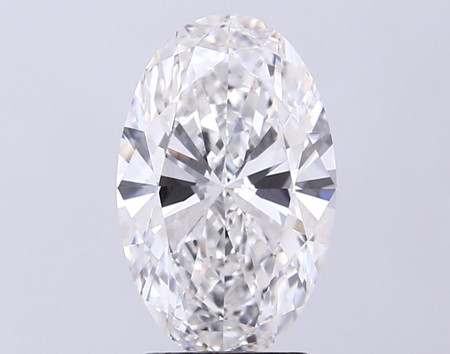 Lab-Grown Oval Diamond - 3.01 Carats, E Color, VVS2 Clarity - Certified by IGI - Report Number: LG717540976