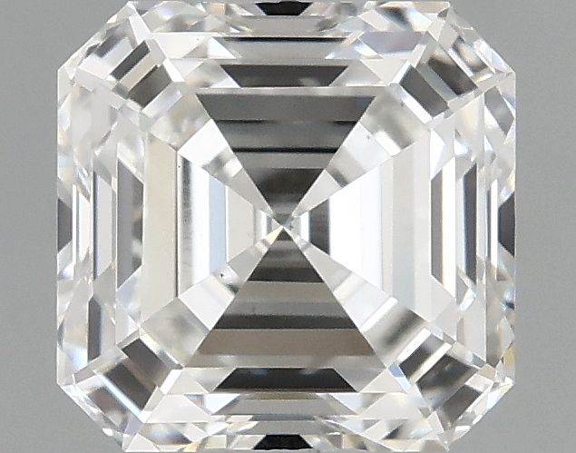 Lab-Grown Asscher Diamond - 1.02 Carats, F Color, VS1 Clarity - Certified by IGI - Report Number: LG696517545