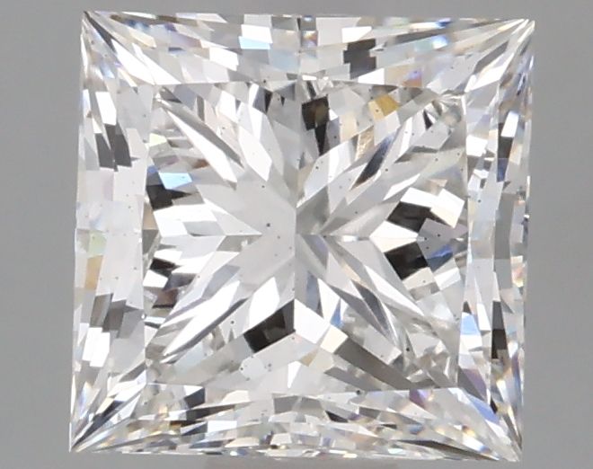 Lab-Grown Princess Diamond - 2.5 Carats, F Color, VS2 Clarity - Certified by IGI - Report Number: LG627495032