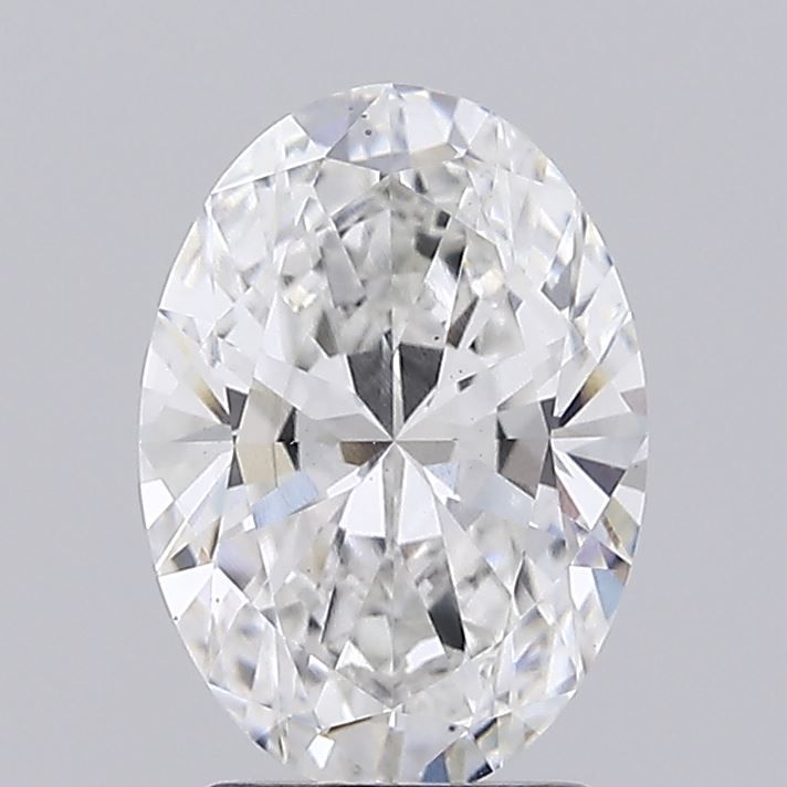 Lab-Grown Oval Diamond - 2.07 Carats, E Color, VS2 Clarity - Certified by IGI - Report Number: LG719546515