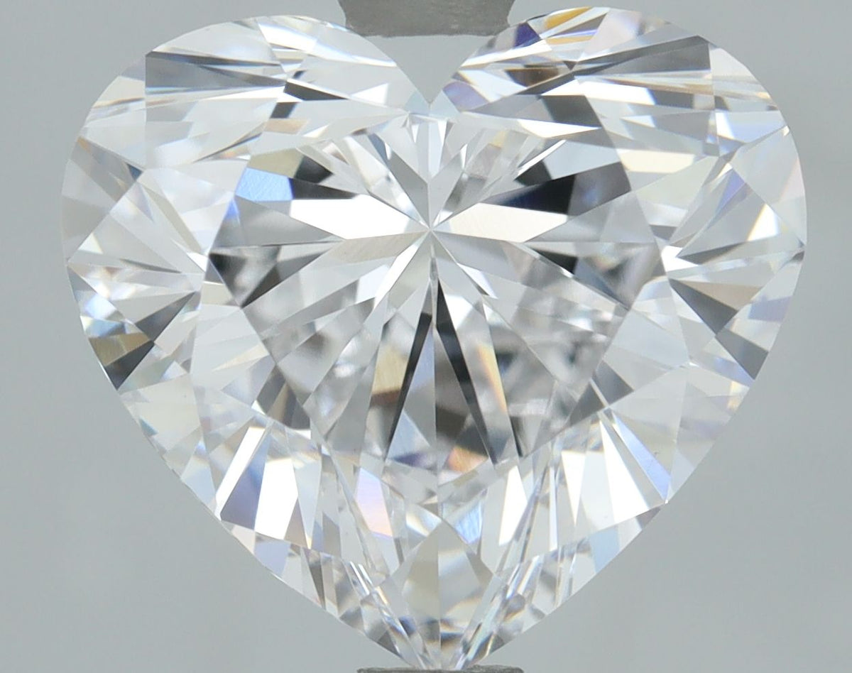 Lab-Grown HEART Diamond - 2.53 Carats, D Color, VVS2 Clarity - Sustainable Luxury and Dazzling Brilliance-IGI·Certified