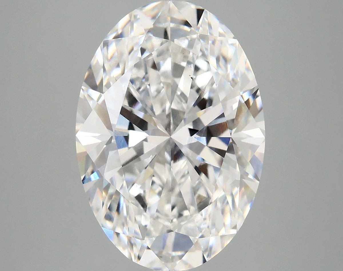Lab-Grown Oval Diamond - 6.06 Carats, F Color, VS1 Clarity - Certified by IGI - Report Number: LG690526979
