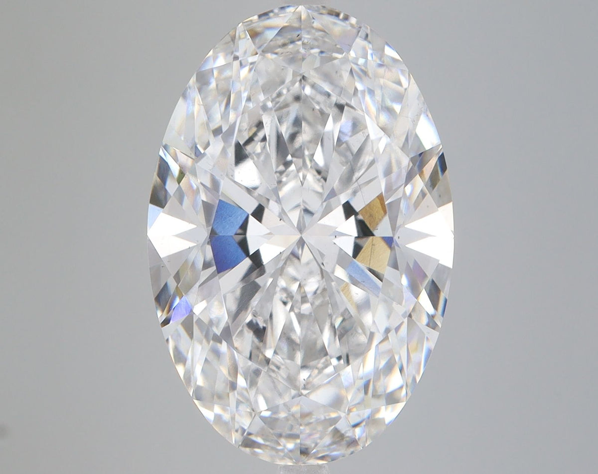 Lab-Grown Oval Diamond - 8.32 Carats, E Color, VS2 Clarity - Certified by IGI - Report Number: LG555284237