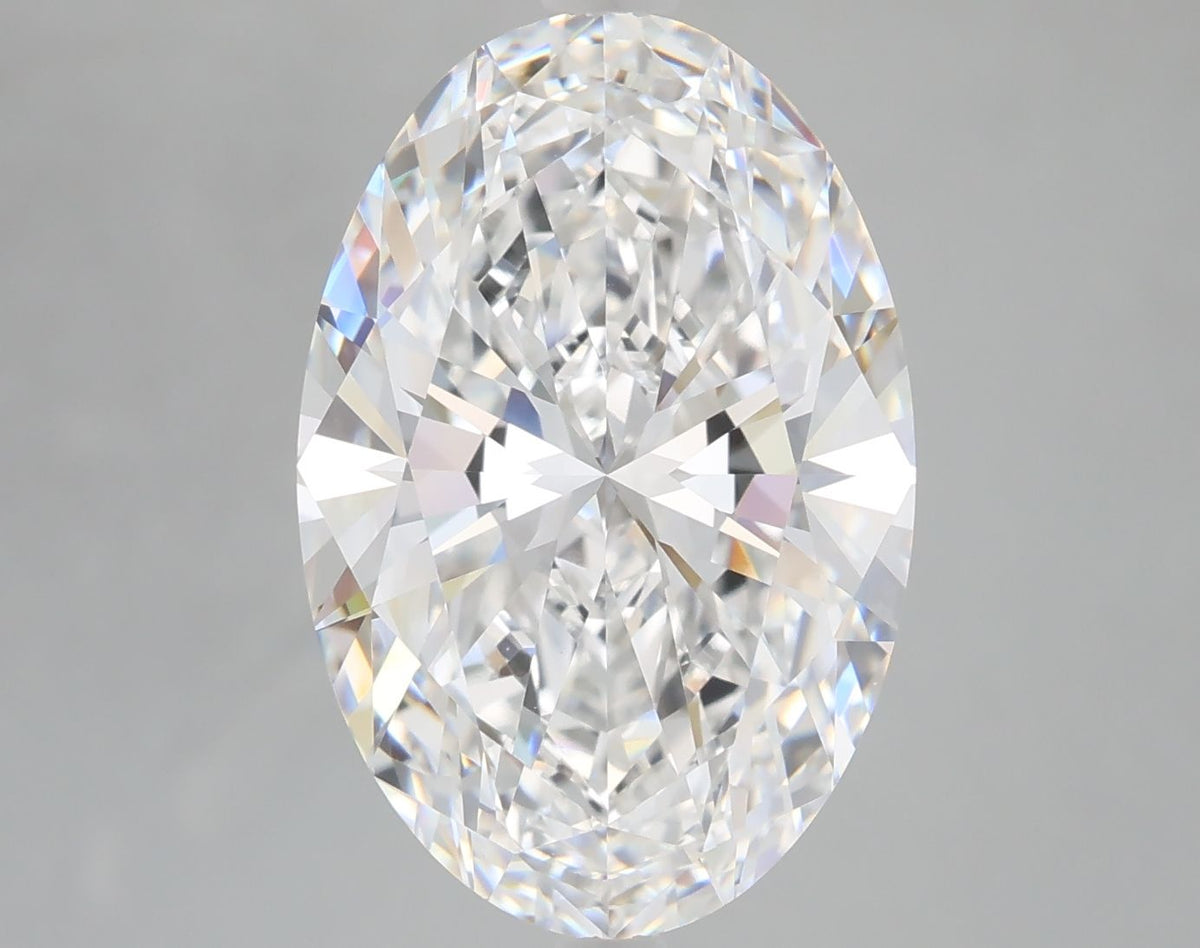 Lab-Grown Oval Diamond - 6.06 Carats, E Color, VS1 Clarity - Certified by IGI - Report Number: LG702569868