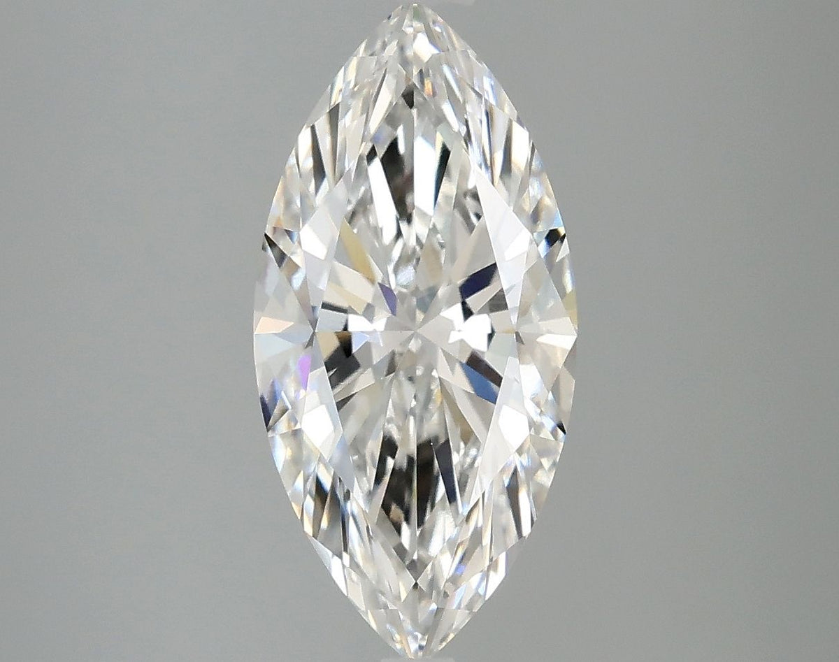 Lab-Grown Marquise Diamond - 2.47 Carats, F Color, VVS2 Clarity - Certified by IGI - Report Number: LG663415547