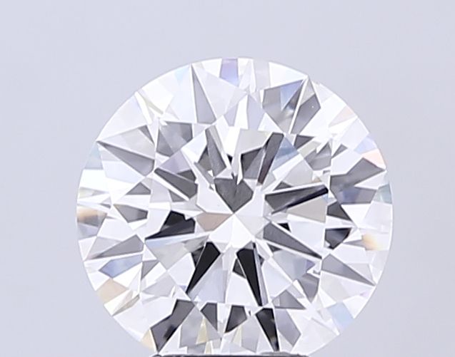 Lab-Grown Round Diamond - 5.03 Carats, F Color, VVS2 Clarity - Certified by IGI - Report Number: LG712570407